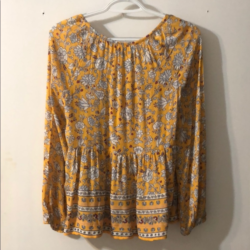 Fall Floral Top - Picture 2 of 3